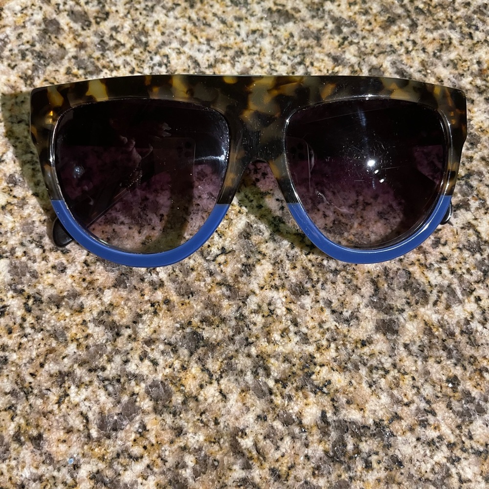Celine flattop 2 toned sunglasses